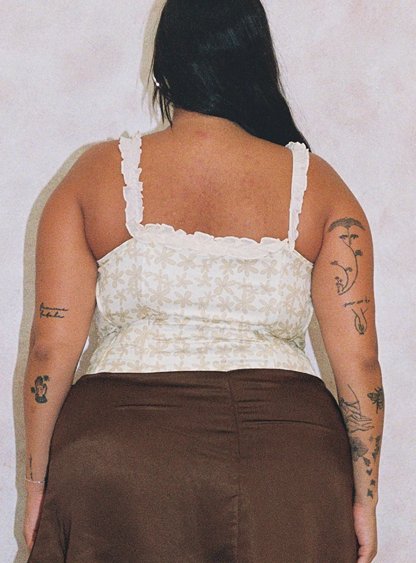 Princess Polly Searle Floral Corsetcurve Cream Flash Sale