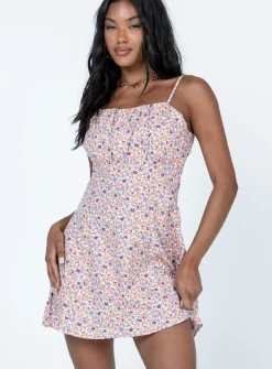 Princess Polly Season Of Love Mini Dress  Orange Sale