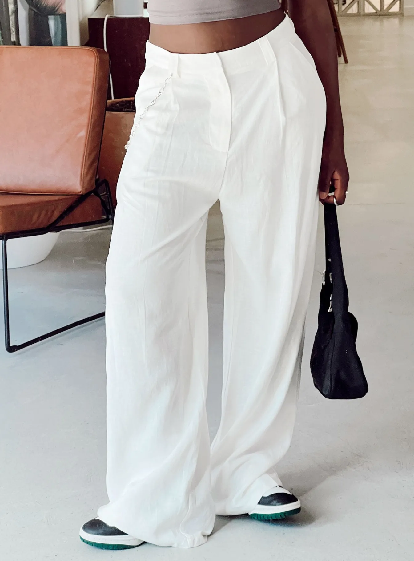 Princess Polly Sebastian Pant Snow Sale