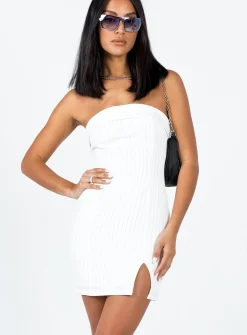 Princess Polly Sebastian Strapless Mini Dress  White Best Sale