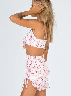 Princess Polly Secret Love Set   White / Red Multi Outlet