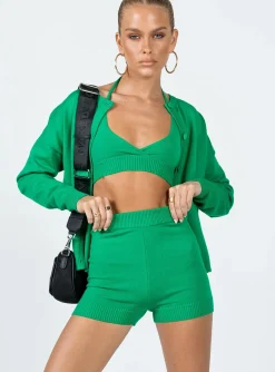 Princess Polly Selba Set  Green Sale