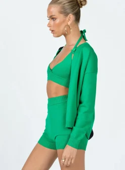 Princess Polly Selba Set  Green Sale