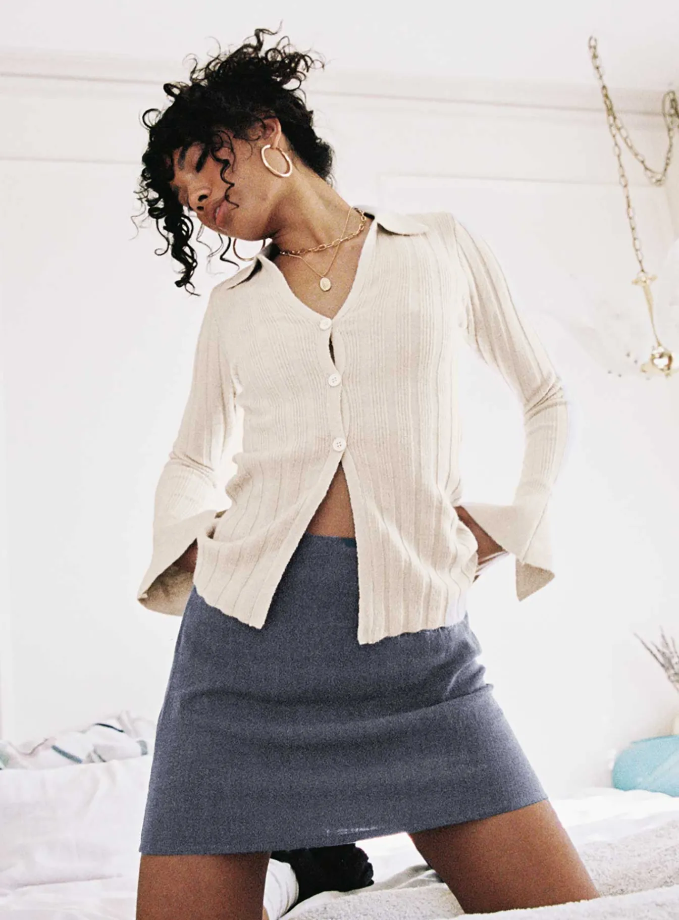 Princess Polly Selby Mini Skirt Grey Online