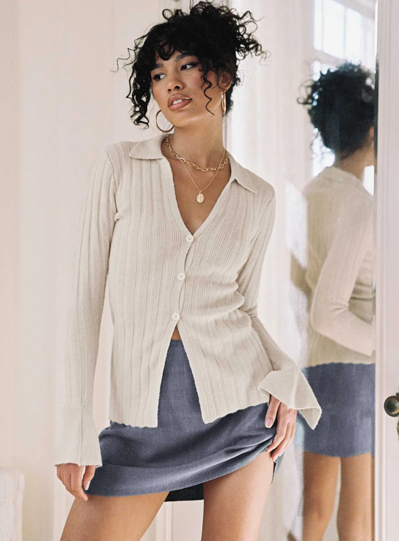 Princess Polly Selby Mini Skirt Grey Online