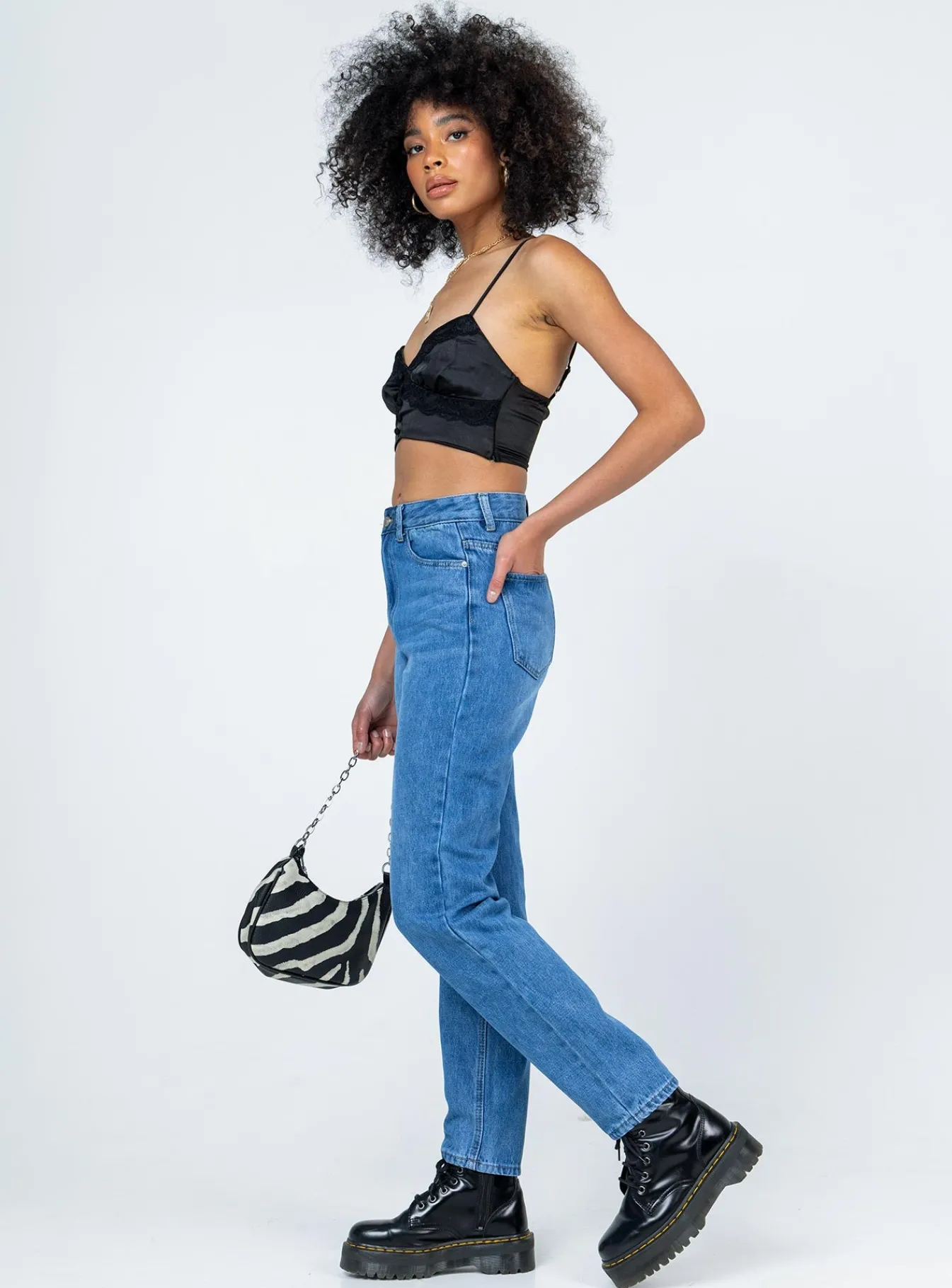 Princess Polly Seymour Momjeans Denim Shop