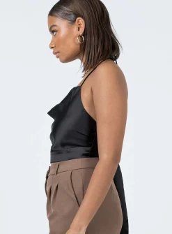 Princess Polly Shae Top  Black Outlet