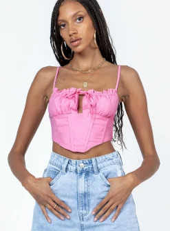Princess Polly Sheri Top  Pink Fashion