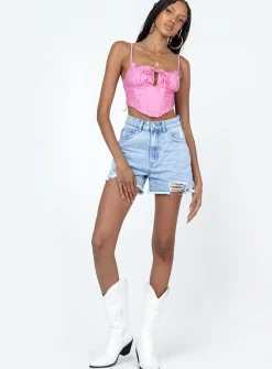 Princess Polly Sheri Top  Pink Fashion