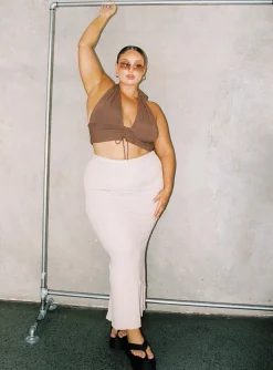 Princess Polly Shiloh Topcurve   Brown Best