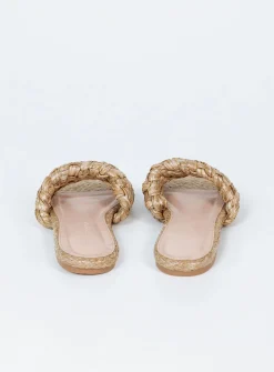 Princess Polly Shoreside Sandal Natural   Beige Sale