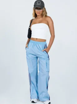 Princess Polly Sicilian Cargo Pants  Blue Online