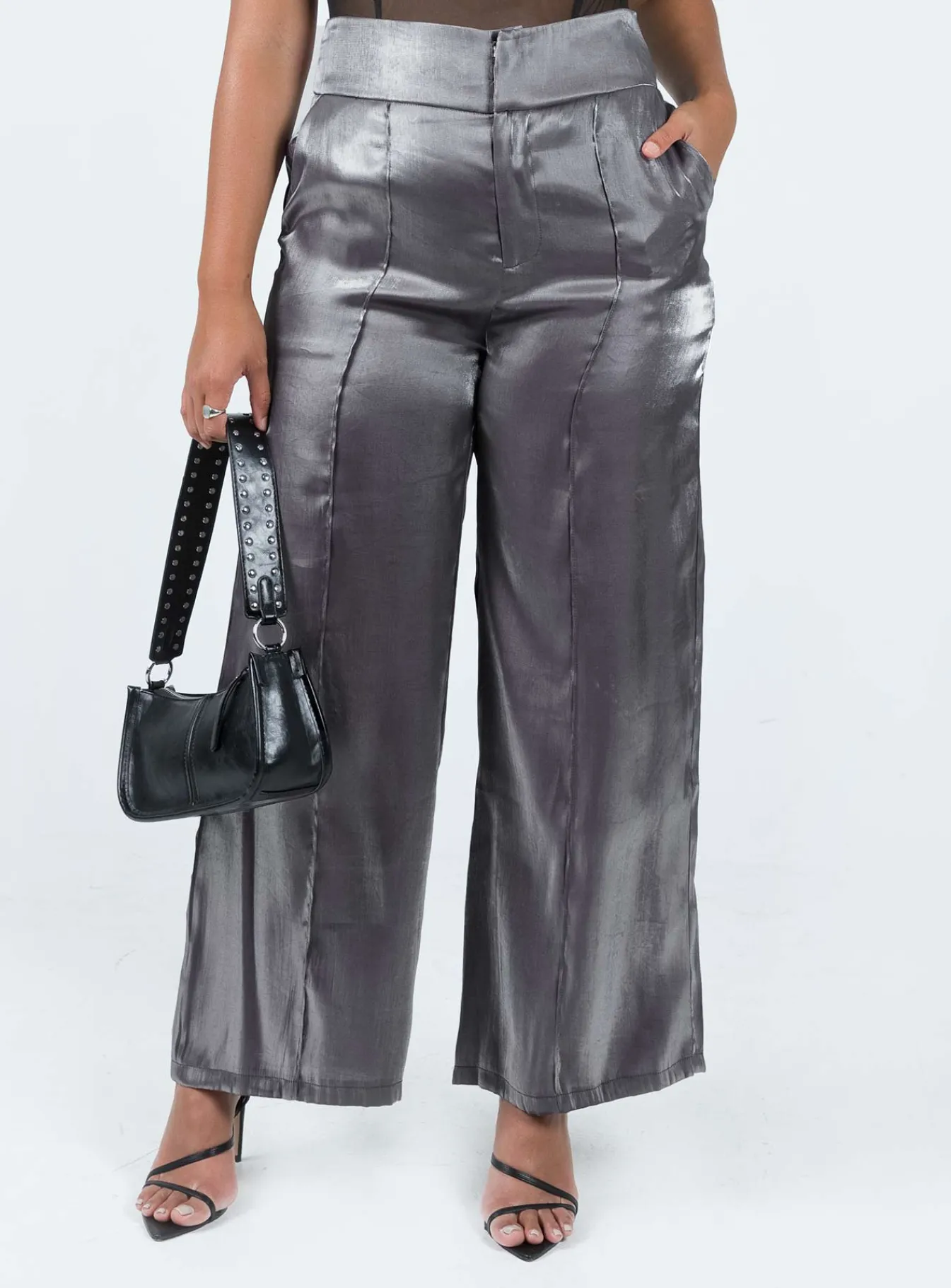 Princess Polly Simbai Pants Grey Fashion