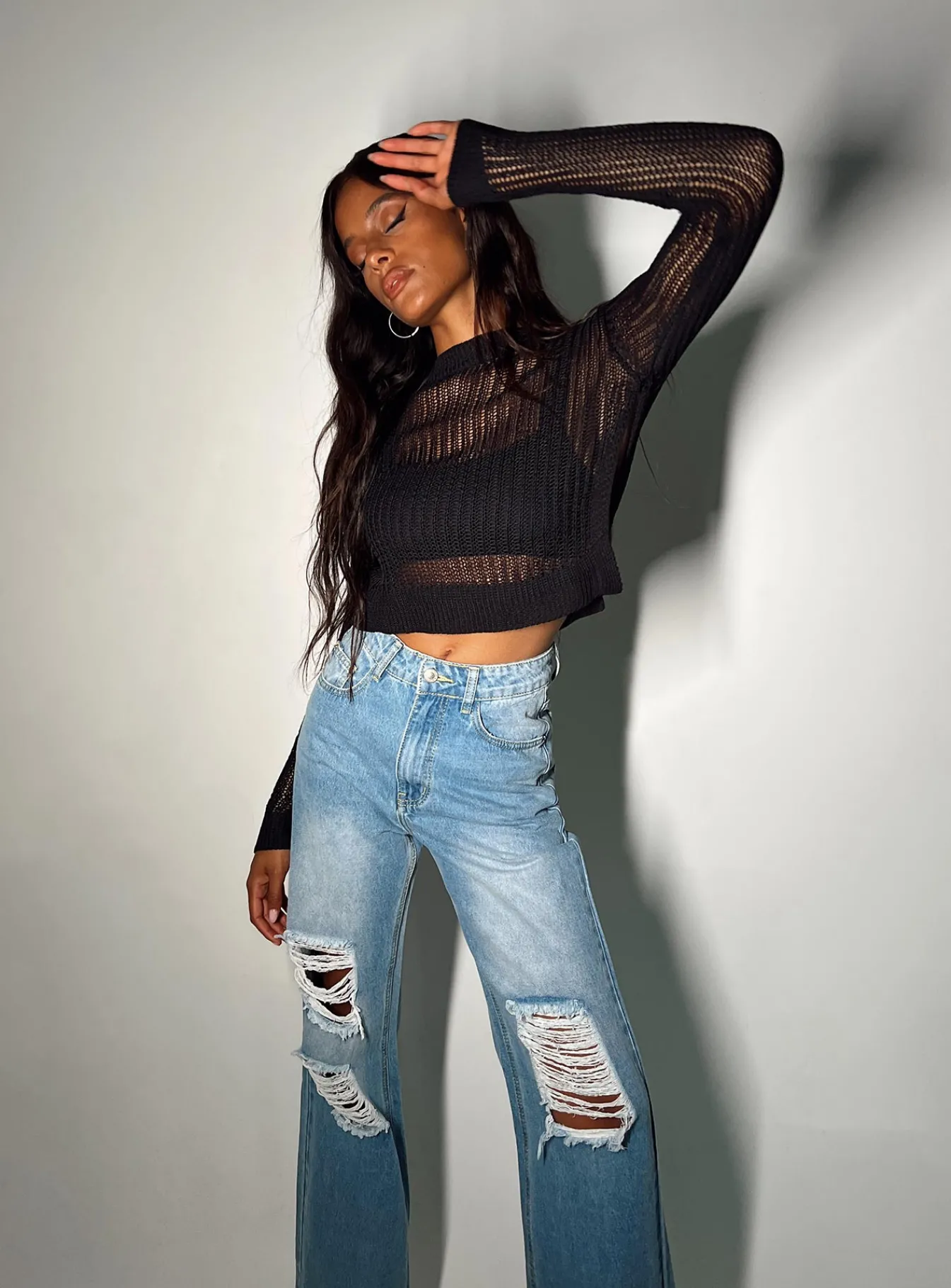 Princess Polly Sintra Oversizedjeans Denim New