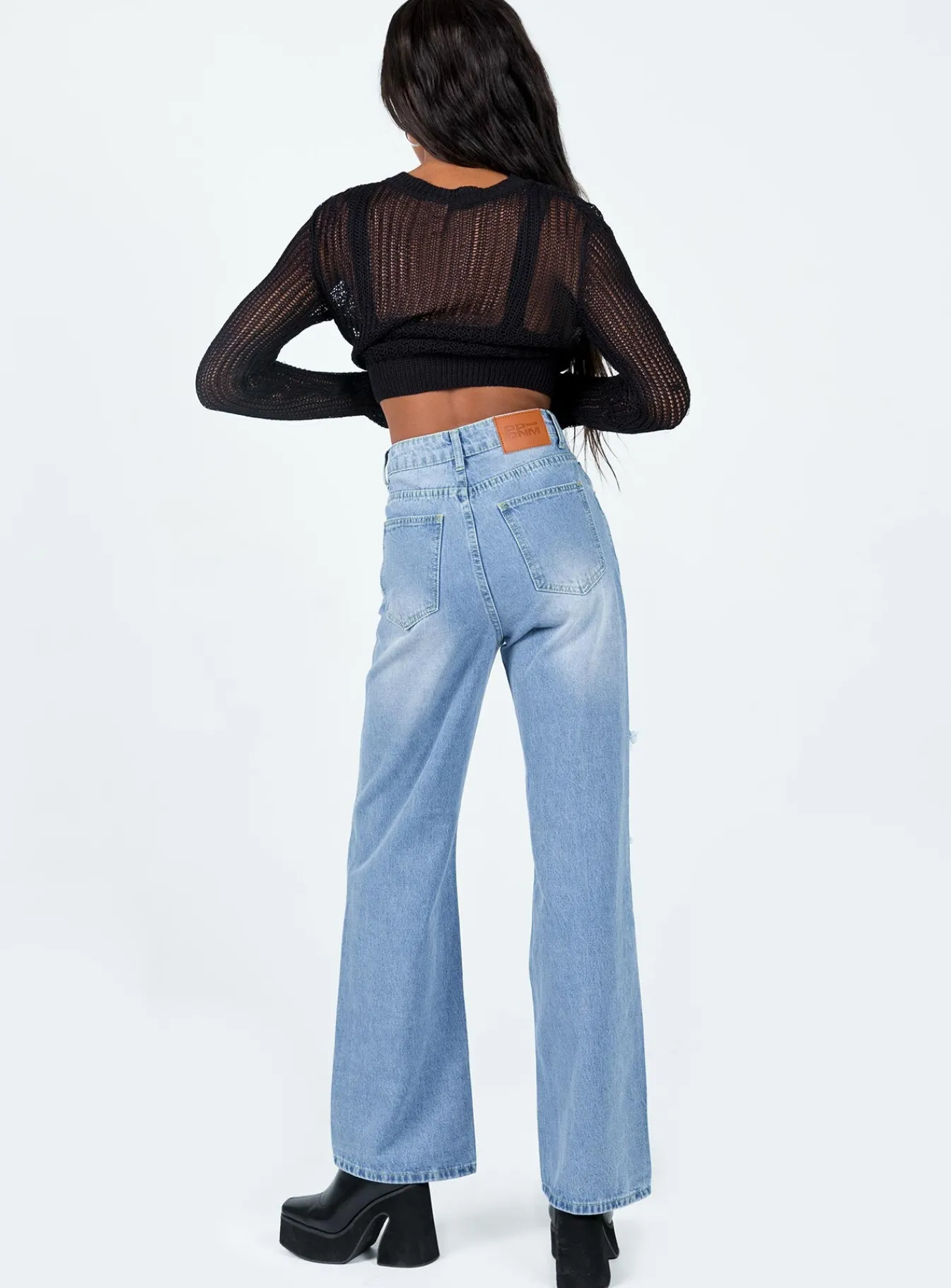Princess Polly Sintra Oversizedjeans Denim New