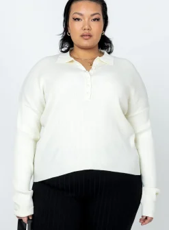 Princess Polly Siobhan Jumpercurve   Cream Best