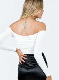 Princess Polly Sivero Bodysuit  White Best Sale