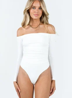 Princess Polly Sivero Bodysuit  White Best Sale