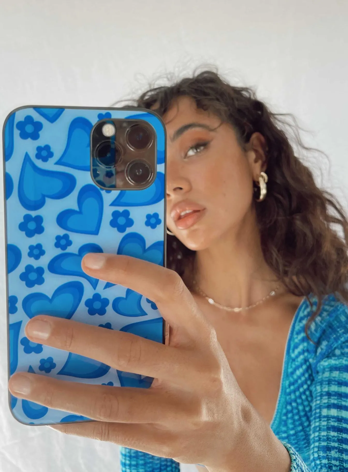 Princess Polly Skip A Beat Iphone Case Blue Cheap