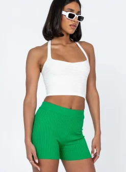 Princess Polly Skylar Bike Shorts  Green Outlet