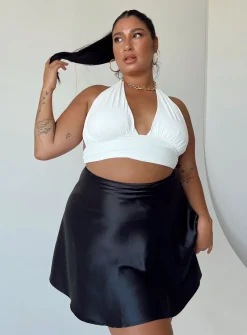 Princess Polly Skylar Mini Skirtcurve   Black Cheap