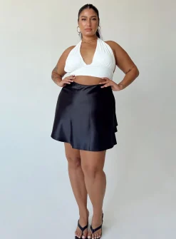 Princess Polly Skylar Mini Skirtcurve   Black Cheap