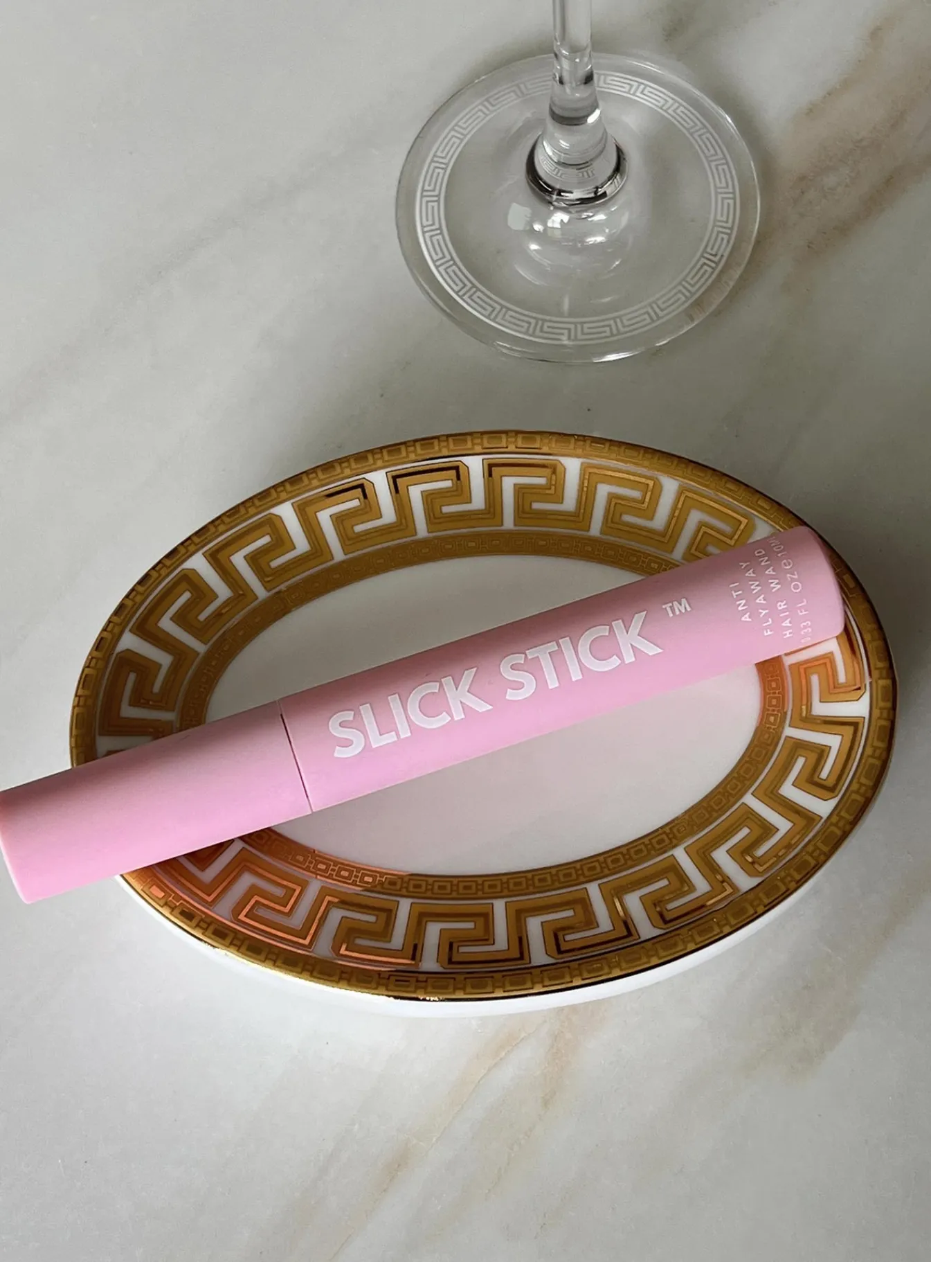 Princess Polly Slick Stick Hair Wand Pink / Clear Shop