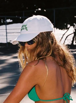 Princess Polly Slow Down Dad Cap  White Online