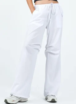 Princess Polly Snow Parachute Pants White Store
