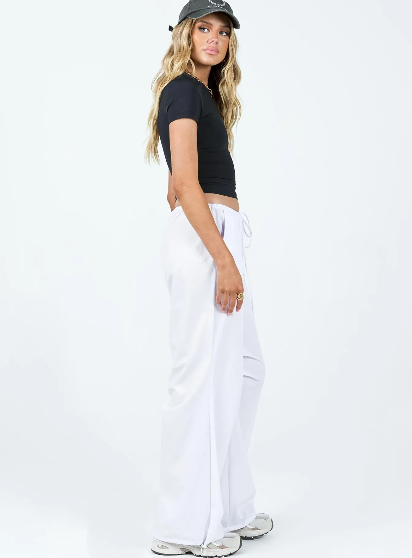 Princess Polly Snow Parachute Pants White Store