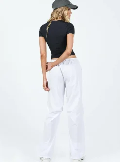 Princess Polly Snow Parachute Pants White Store