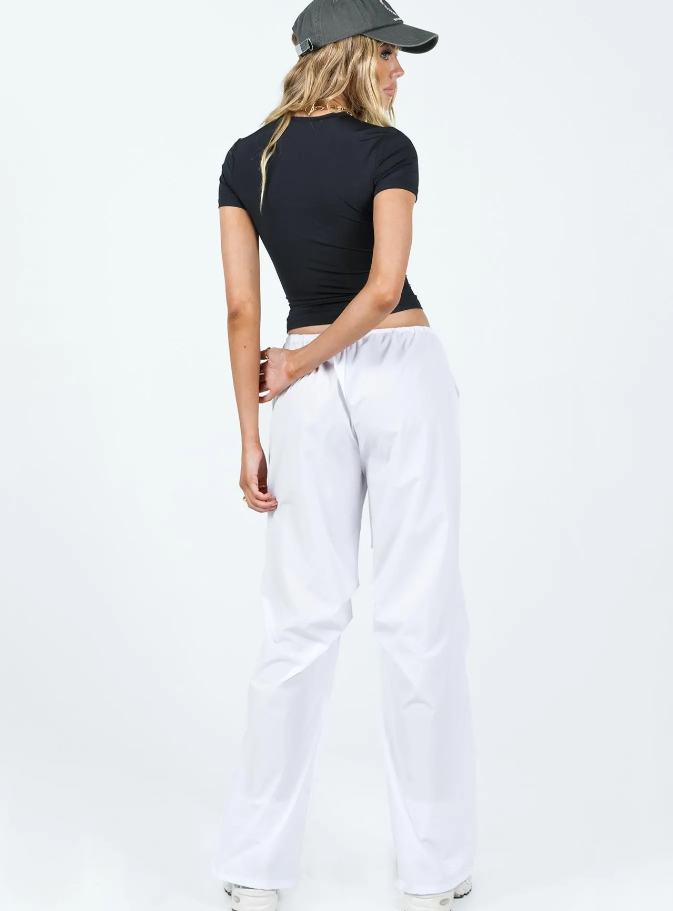 Princess Polly Snow Parachute Pants White Store