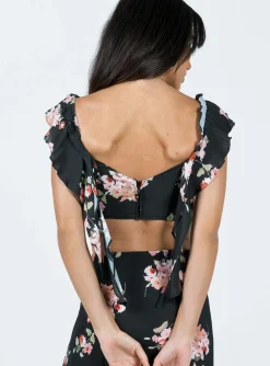 Princess Polly So Romantic Top  Multi Cheap