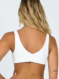 Princess Polly So Simple Bralette White Outlet