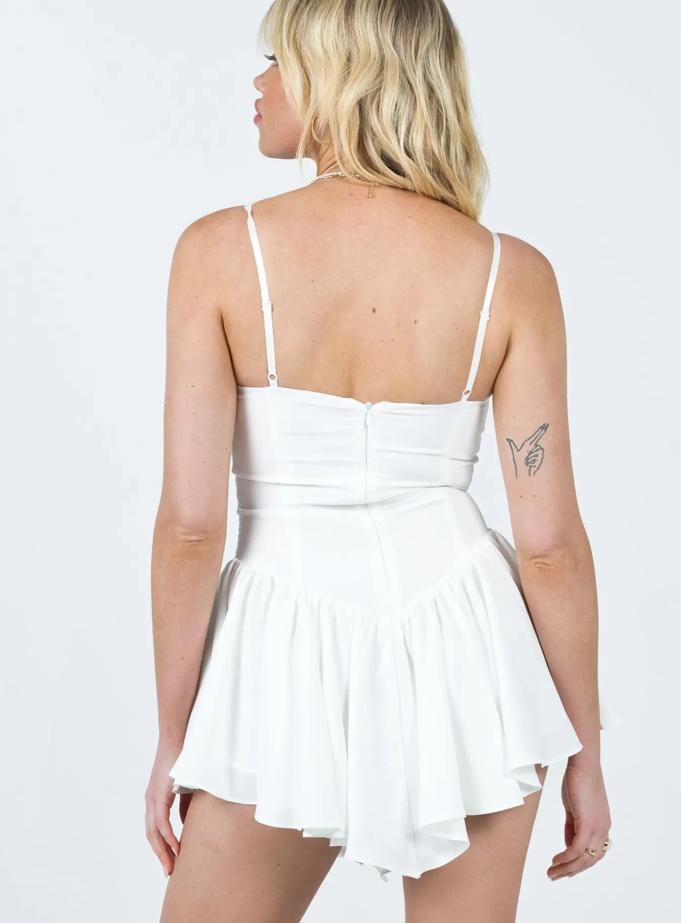 Princess Polly Solace Mini Dress White Cheap