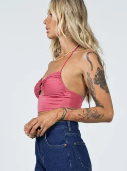 Princess Polly Solange Top  Pink Fashion
