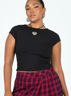 Princess Polly Solita Top Black Flash Sale