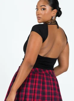 Princess Polly Solita Top Black Flash Sale