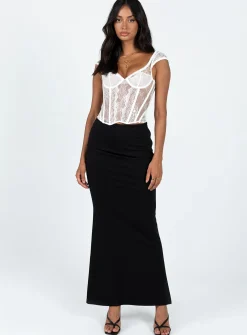 Princess Polly Some Like It Hot Lace Corset Ghost White Shop