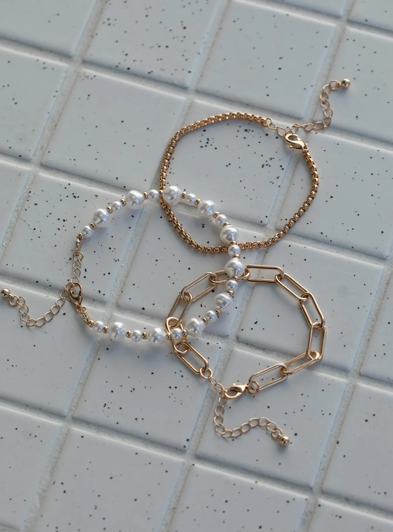 Princess Polly Sparks Fly Bracelet Pack Gold New