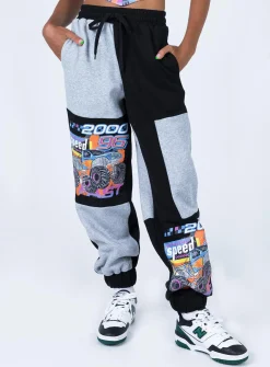 Princess Polly Speedway Trackpants  Multi Cheap
