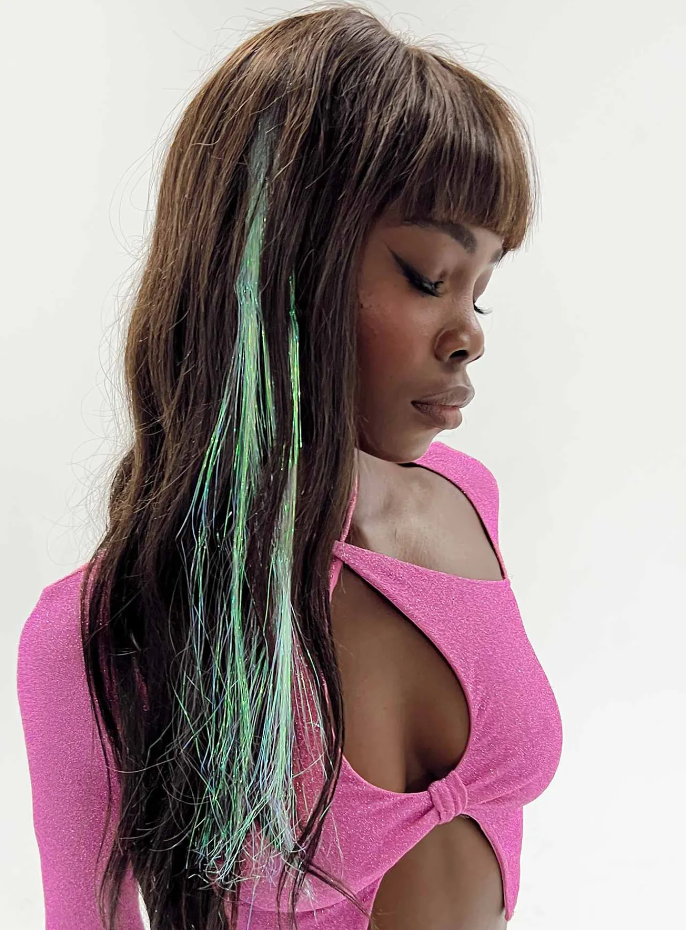 Princess Polly Spiers Hair Streaks White Hot