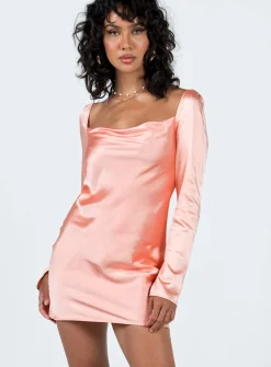 Princess Polly Star Power Mini Dress  Baby Pink Flash Sale