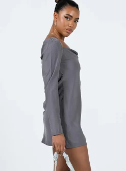 Princess Polly Star Power Mini Dress  Slate Shop