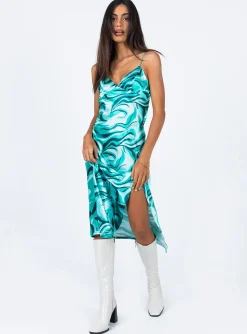 Princess Polly Stargazing Midi Dress  Green Online