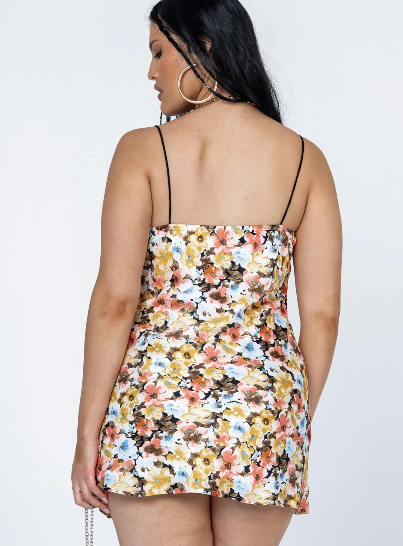 Princess Polly Stargazing Mini Dress Pink Multi Floral Cheap