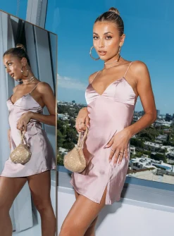 Princess Polly Stargazing Mini Dress  Pink Cheap