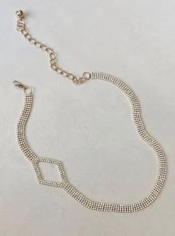 Princess Polly Stark Chain Belt  Gold Discount