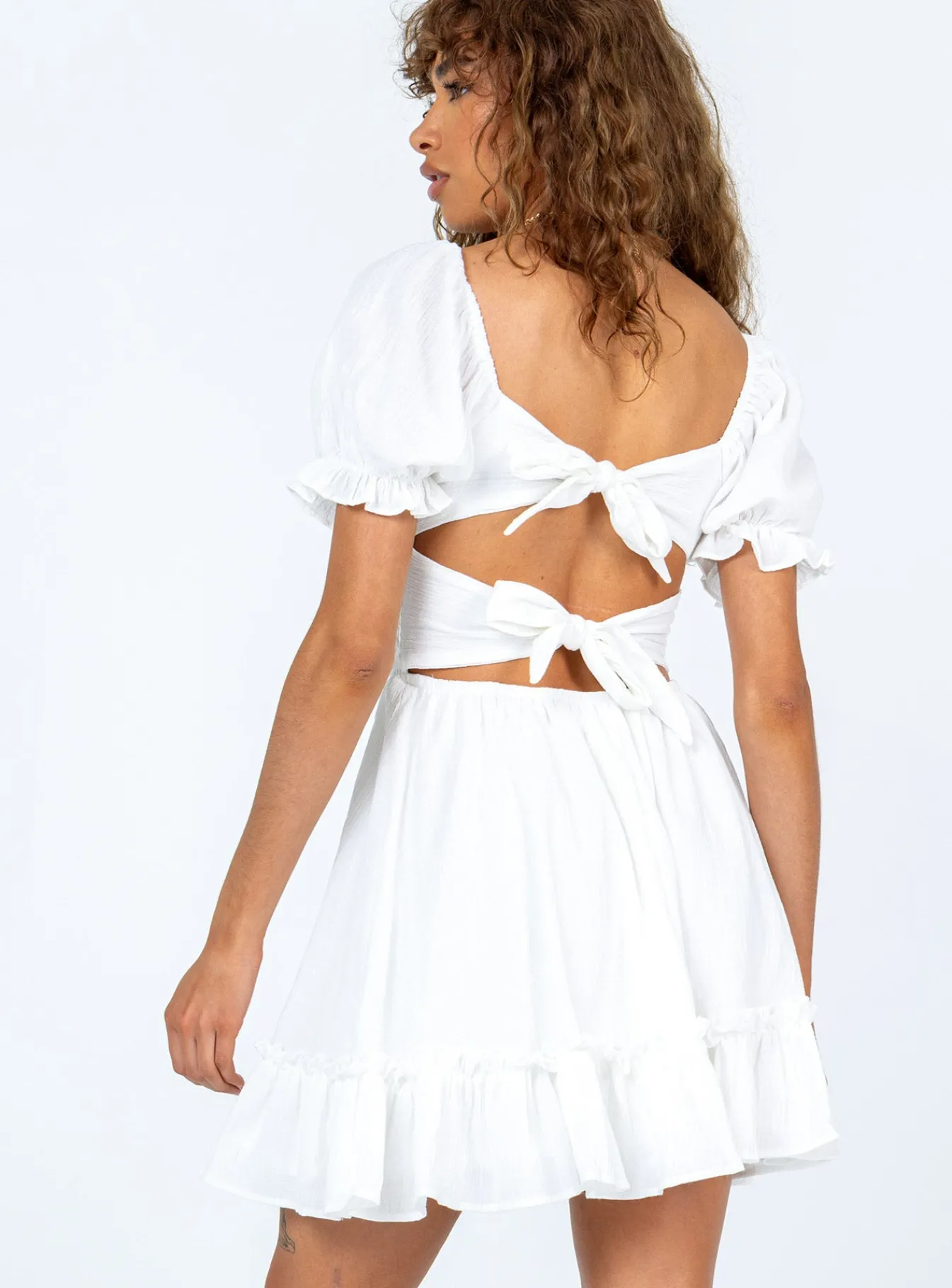 Princess Polly Starley Mini Dress White Store