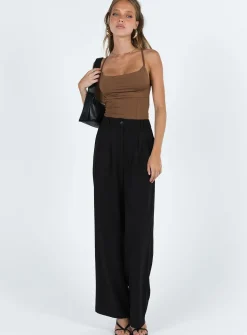 Princess Polly Stasey Bodysuit Brown   Beige Hot